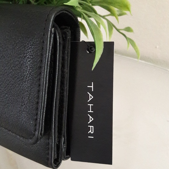 NWT TAHARI THREE-FOLD WALLET CASE ORGANIZER - Picture 6 of 16